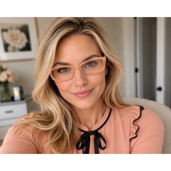 Emporio Armani EA3007 Eyeglass Frames Pink Crystal Black 53 16 140 Womens RX Y2K main image 5